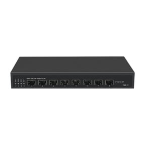 High Performances 8 Port 10Gbps Ethernet Fiber Opticals Switching with Unmanaged Plugs and Play Low Latency Design