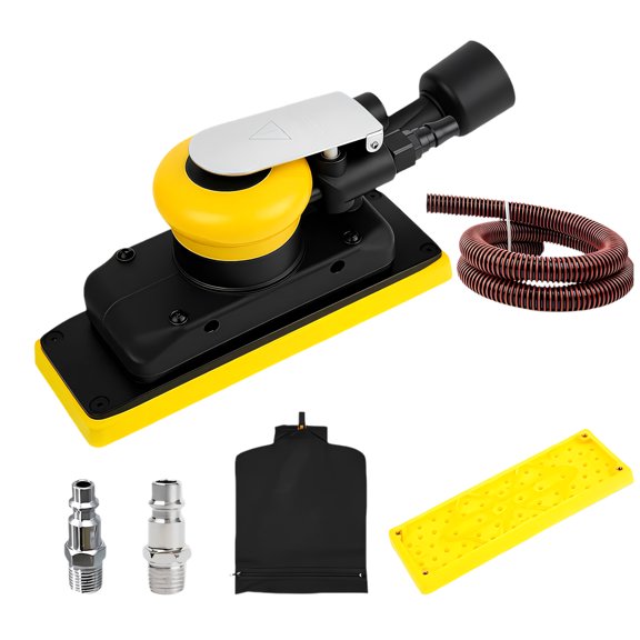 High Performances Air Operated Sander Random Orbital Sander Ergonomic Grip And Low Operations