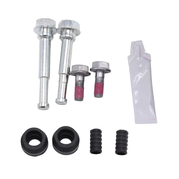High Performances Auto Car Front Brake Caliper Slider Pin Kits Easy Installation Replacement Part Extends Brake Life