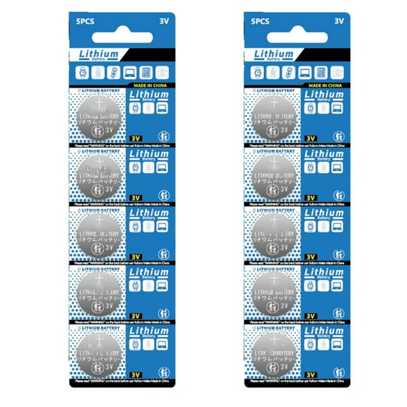 High Performances CR2032 Lithium Cell Batteries 3V for Toys Cameras Clocks