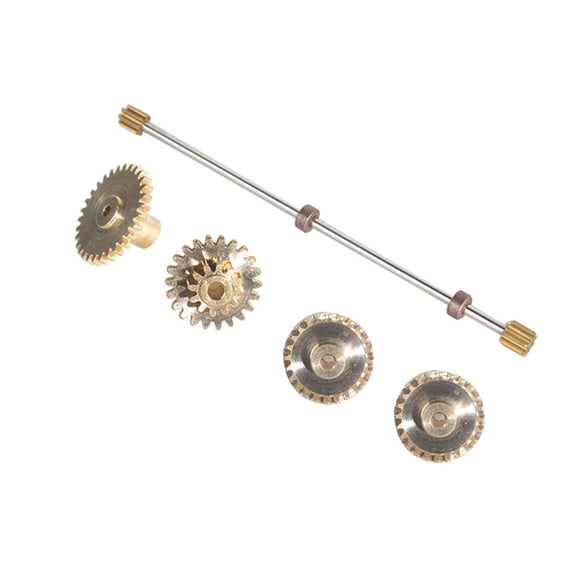 High Performances Metal Gear Aseembly Set Enhances Transmission Efficiency For 1/28 Remote Control Car Model Upgrades