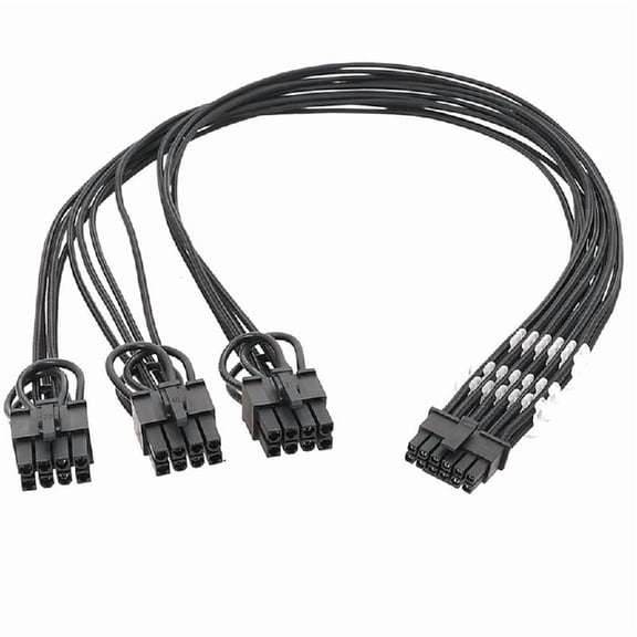 High Performances Power Supply Cable 8x3 to 12+4Pin Braideds Modular Power Cable for AX1600i,AXiAXHXi,HXRMi,RMSF