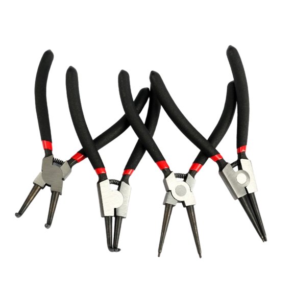 High Performances Return Rings Pliers Automatic Return Circlip Pliers Set Compact Build for Efficient Tight Space Work