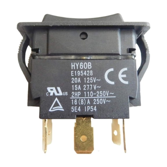 High Performances Rocker Switches Precisions Machine Tool Equipment 6 Pin Configuration Suitable for Machinery Control