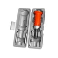 thumbnail image 1 of High Performances Shock Screwdriver Bit Set Advanced Torques Transmission Flathead Bit Slip Resistant Grip Screw Remover, 1 of 8