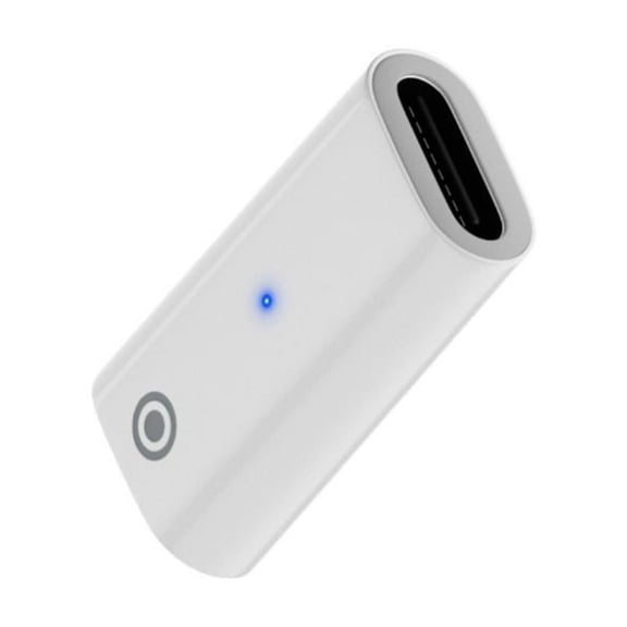 High Performances Type C/8Pin to 8Pin Female Fast Charging Adapter with LED Light for Pencil