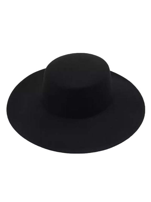 High Plains Drifter Clint Eastwood Bounty Hunter Black Leather Hat