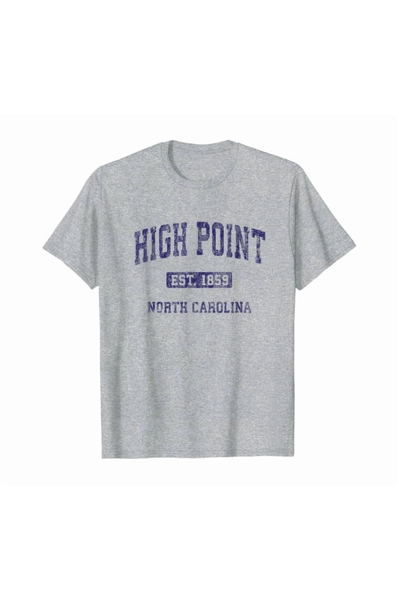 High Point North Carolina NC Vintage Athletic Sports Design T-Shirt