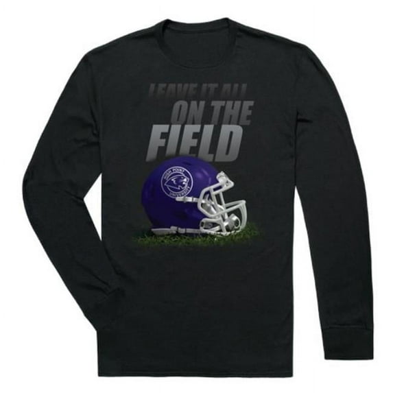 High Point Panthers Gridiron Long Sleeve T-Shirt, Black - Small