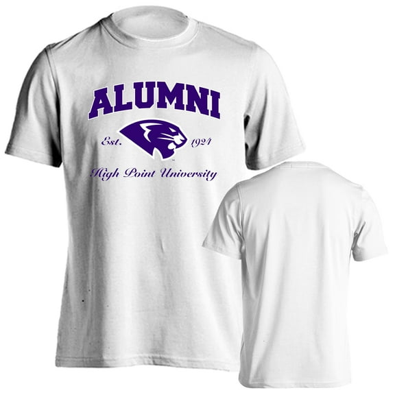 High Point University Panthers Alumni Proud Graduate Short Sleeve T-Shirt