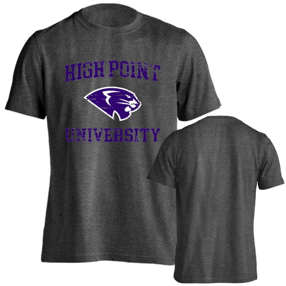 High Point University Panthers Distressed Retro Short Sleeve T-Shirt