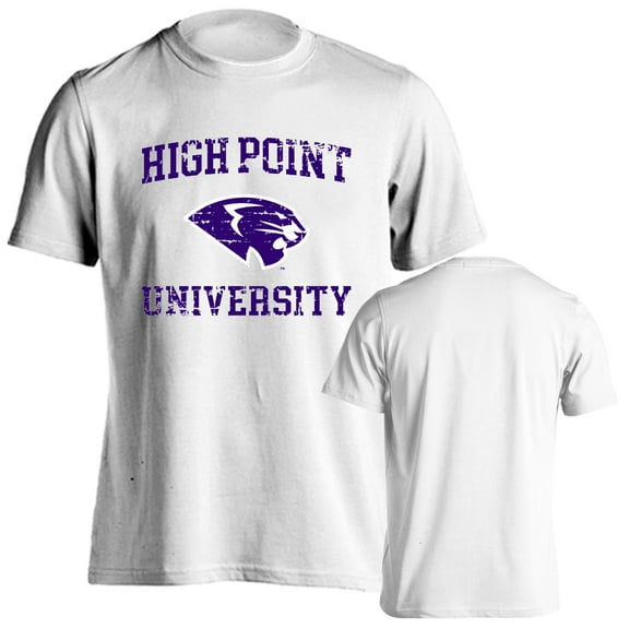 High Point University Panthers Distressed Retro Short Sleeve T-Shirt