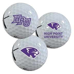 High Point University Panthers Logo Edition Officially Licensed NCAA Taylormade Distance+ Golf Balls 12-Pack (Dozen)