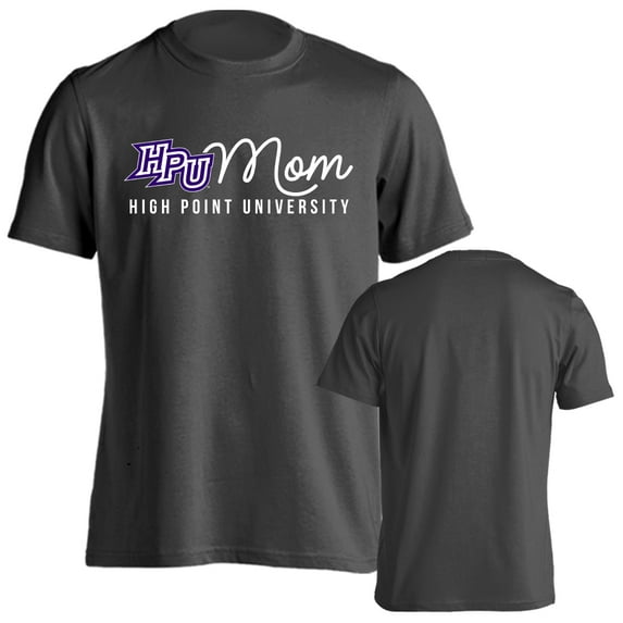 High Point University Panthers Mom Proud Parent Short Sleeve T-Shirt
