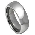thumbnail image 1 of High Polish Tungsten 7MM Classic Domed Wedding Band Ring Size 9.5, 1 of 3