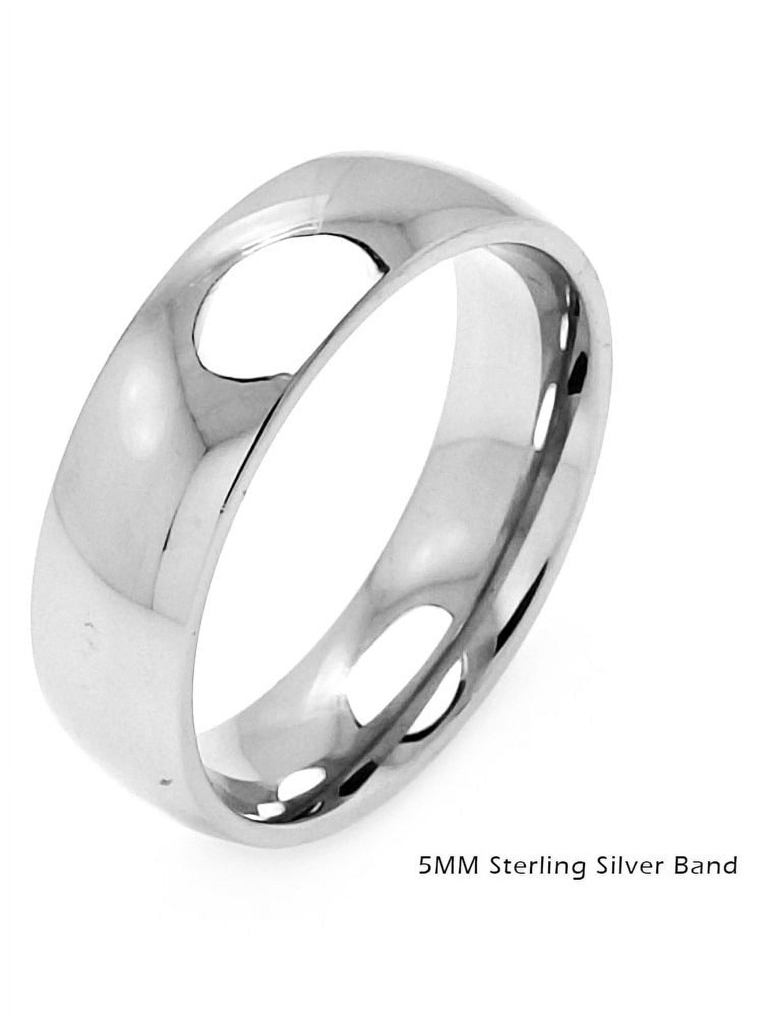Sterling silver plain ring Sterling silver plain ring