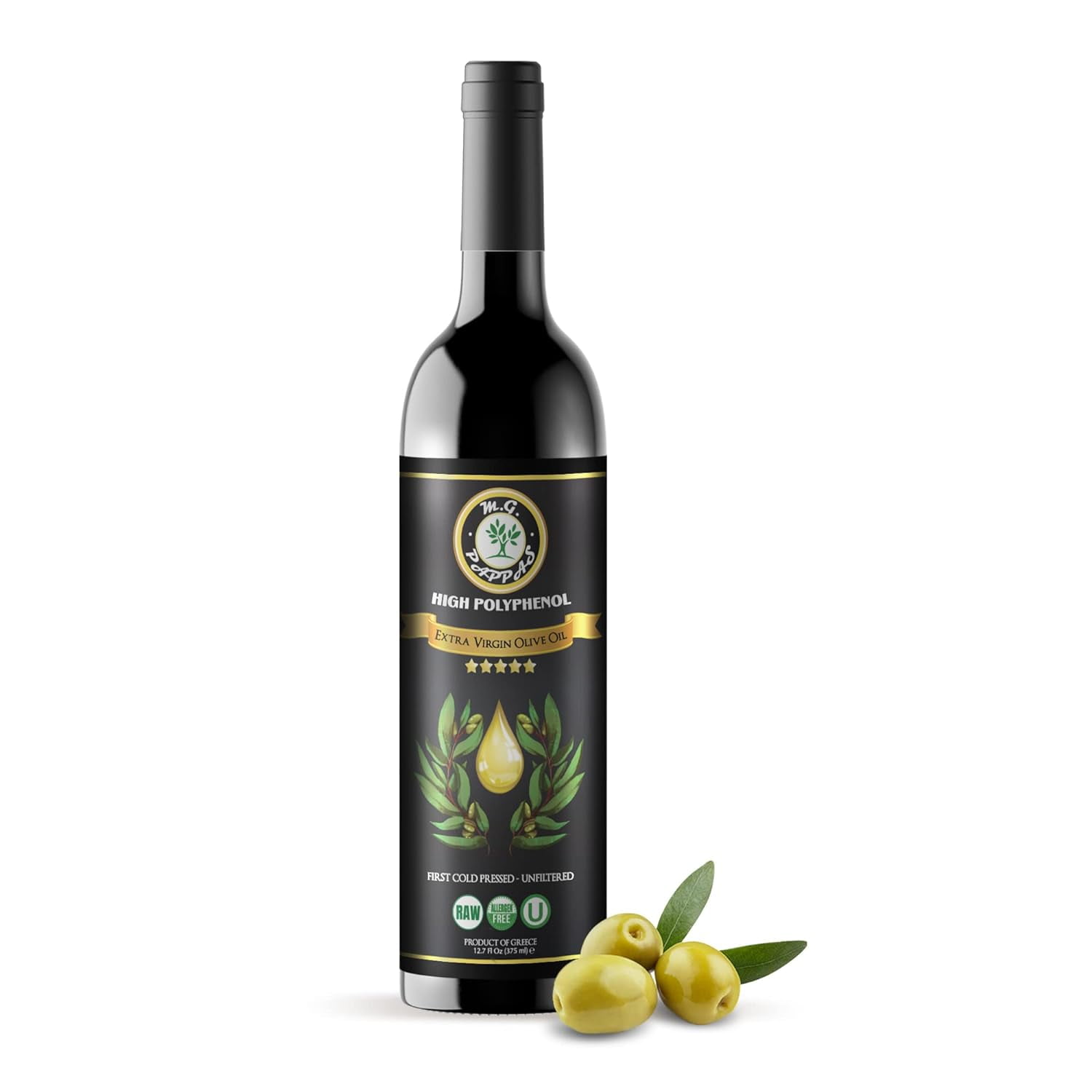 High Polyphenol Rich Olive Oil Extra Virgin Olive Oil Polyphenol Lab