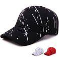 thumbnail image 1 of High Ponytail Hat Adjustable Baseball Cap Cotton Sunshade Cap Graffiti Print Baseball Hat for Men Women, 1 of 7
