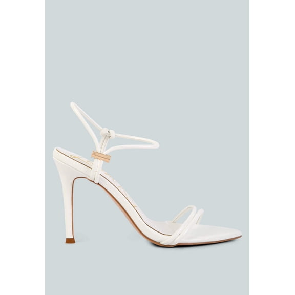 High Porch Drawstring Band Stiletto Sandals