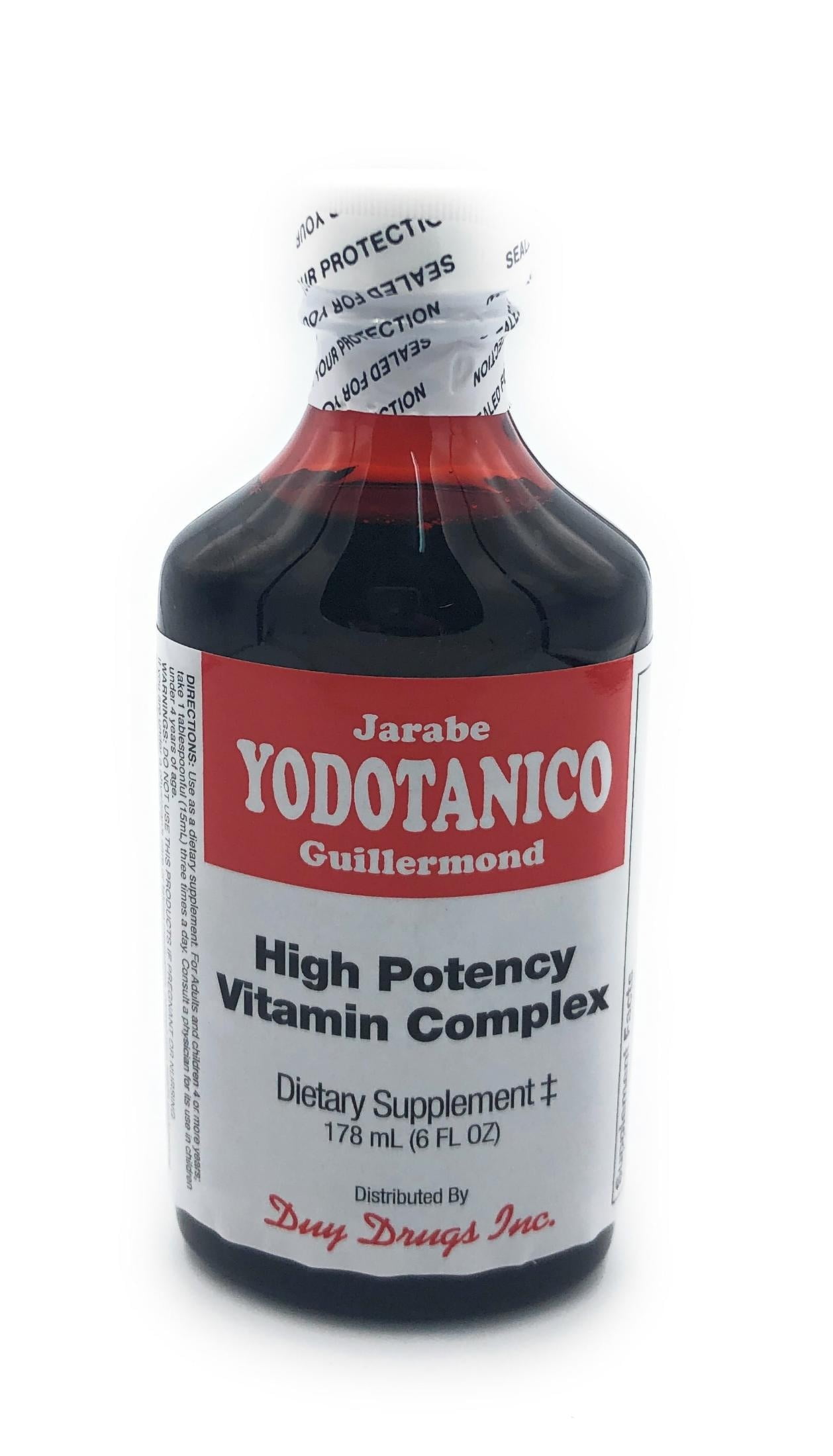 High Potency Vitamin Complex Jarabe Yodotanico 6 fl oz