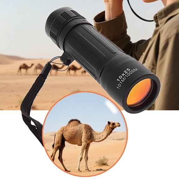 10x25 Monocular Telescope for Outdoor Adventures Birdwatching and Mountaineering High Definition Portable