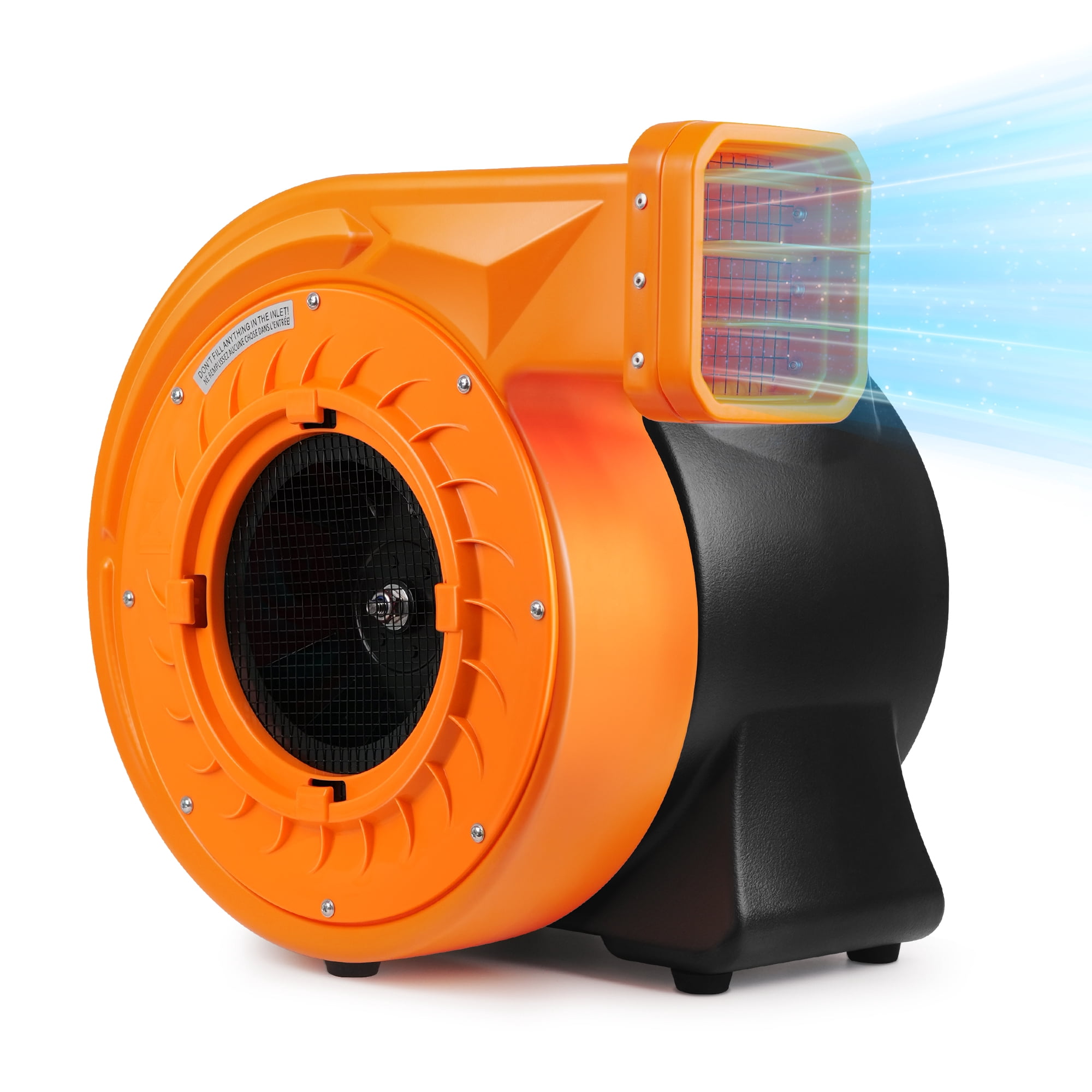 High Power 1100W 1.5HP Commercial Inflatable Air Blower For Inflatable ...