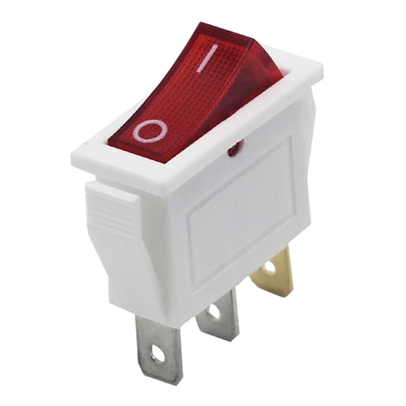 High Power 16A 250V LED Rockers Switches for Cookers and Sound Systems