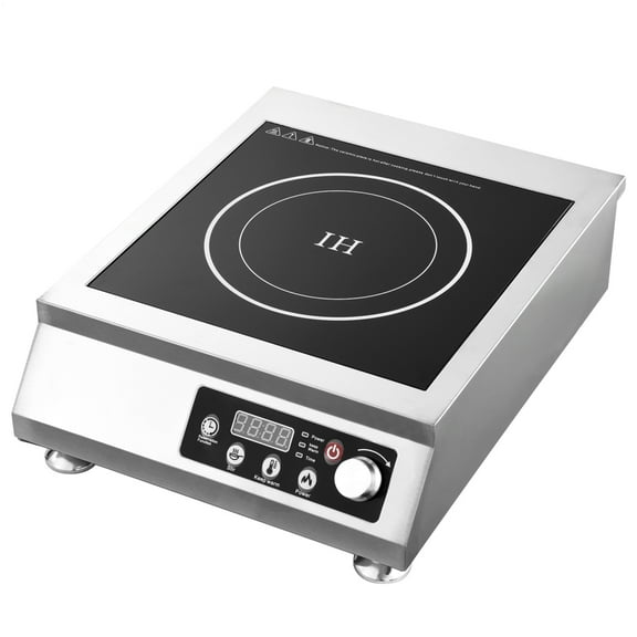 High-Power 3500W Induction Hob with 8 Heat Settings - Perfect for Restaurants, Hotels & Home Chefs