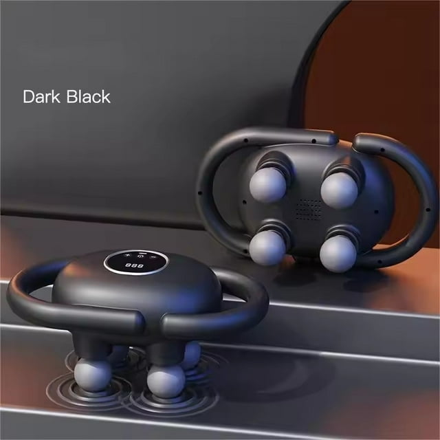 High-Power 4-Head Electric Massage Gun for Deep Tissue Muscle Relief and Relaxation