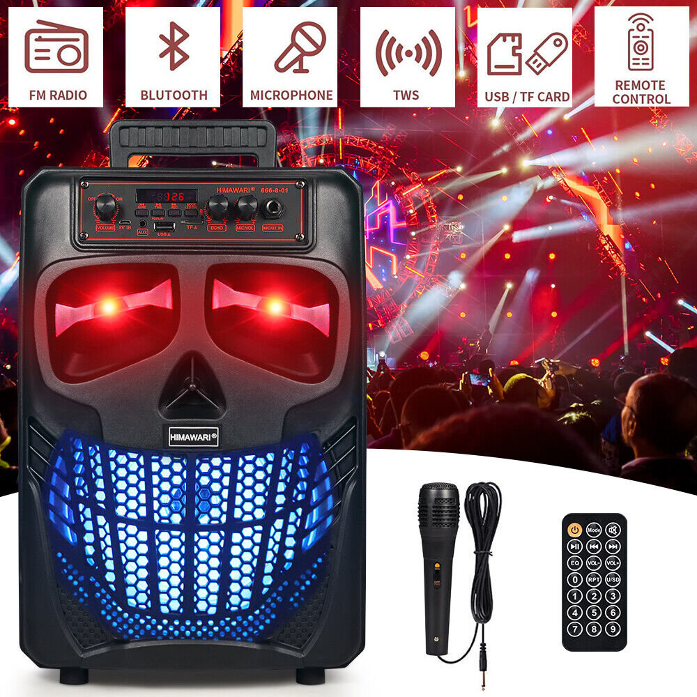 HighPower Bluetooth Speaker with Subwoofer Portable Party Sound