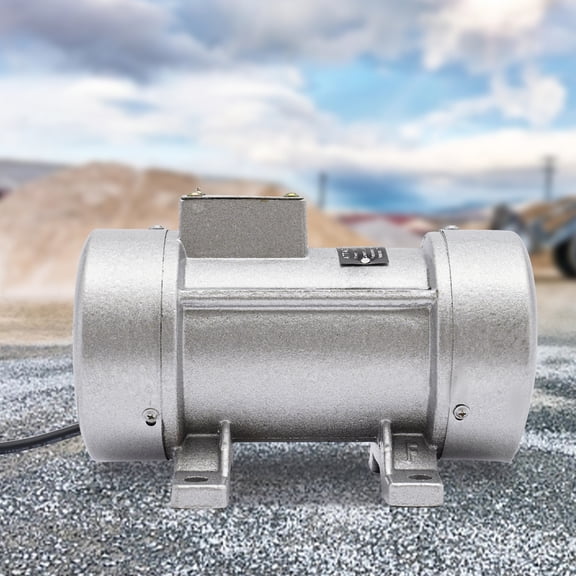 High-Power Concrete Vibrator, 280W Motor, 2942N Vibration Force, Durable Cast Iron Construction, Efficient for Concrete Compaction & Foundation Work