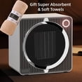 thumbnail image 1 of High-Power Desktop Heater, Ceramic Small Sun Intelligent Electric Heater With Overheat Protection, Energy-Saving Fast Heating Portable Space Heater For Home Office Bedroom Indoor Use, 1 of 8
