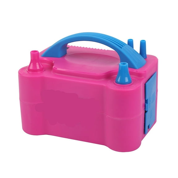 High Power Electric Balloon Pump Inflator Bulk Balloons Filling Dual Nozzle for Double Hole