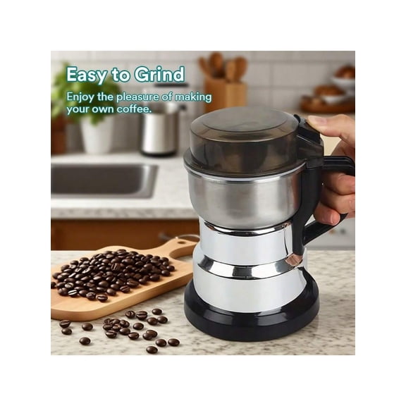 High Power Electric Coffee Grinder Kitchen Cereal Nuts Beans Spices Grains Grinder Machine Multifunctional Home Coffee Grinder
