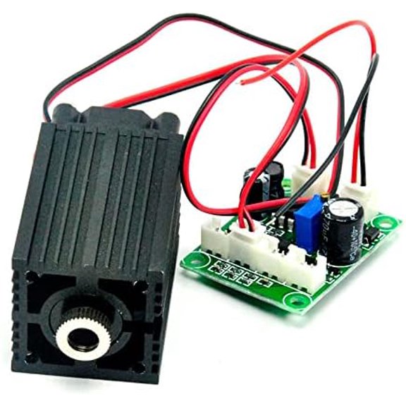 High Power Focusable 808nm 500mW Infrared IR Laser Diode Module Focus Dot Driver TTL Long-time Work$$Electronics Other