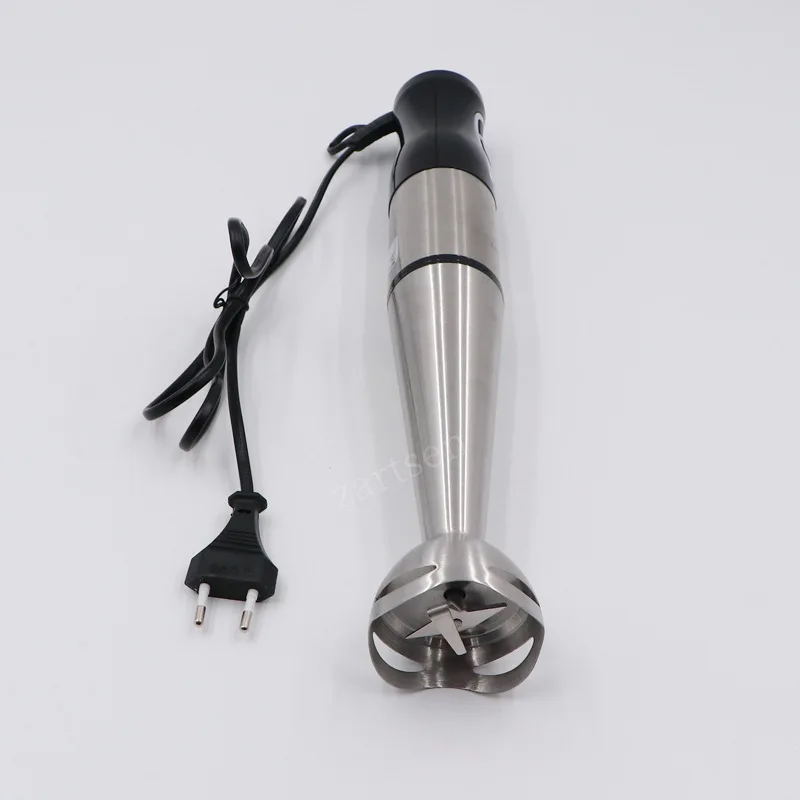 High Power Food Mixer 3Speeds Hand Blender Electric Four-blade Ice Crushing Kitchen Vegetable Fruit Stirring Gift