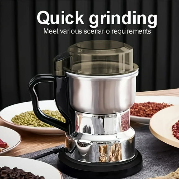 [High-Power Grinder] High-Power 1pc Grinder, 25000 RPM Small Household Grain Crusher | Wall Breaker for Kitchen Cooking, 110-130V US Plug, No Battery Required, Ideal Christmas Gift