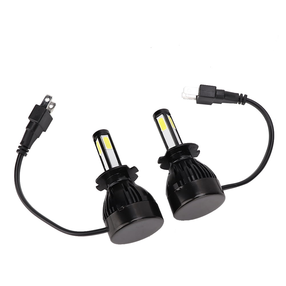 High Power H7 80W LED Car Headlights, Waterproof & Ultra-Bright Auto Headlamps