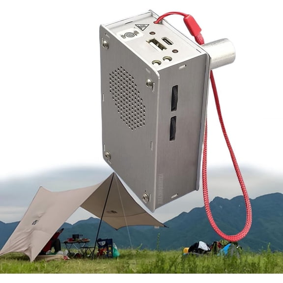 High Power Hand Crank Generator 1000Mah, Mini Portable Emergency Power Supply Safe and Practical Suitable for Leisure Decompression, Sudden Power Outage