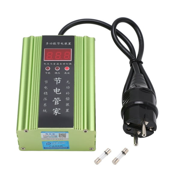 High-Power LED Display Screen Electricity Saving Box for Refrigerators & Air Conditioners - 200KW Energy Power Saver with Plug