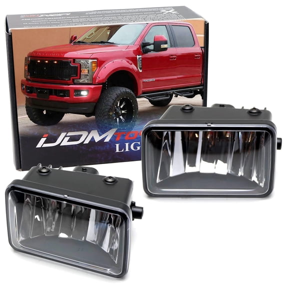 High Power LED Fog Light Replacement For Ford 2015-2020 F-150, 2017-2022 F-250 F-350 (Replace OEM# FL3Z-15201-B FL3Z-15200-B)