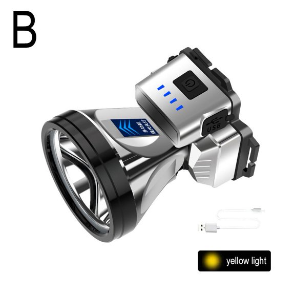 High Power LED Headlamp Super Bright Adult Headlight M5G9LO9H Spotlight Wat