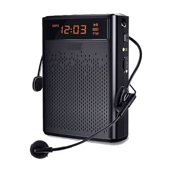 High-Power Launcher Wireless Audio Voice Amplifier Wired Microphone Teaching Speaker Special Loudspeaker For Tour Guide ,Easy to Operate