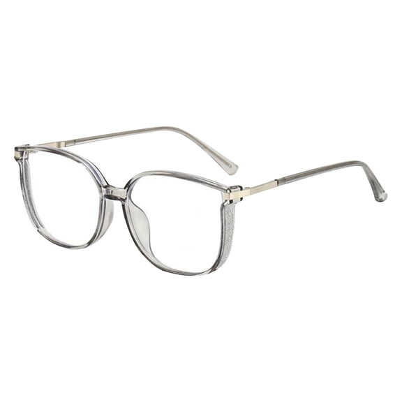 High Power Magnification Glasses 5.3 Inch 400 Degree Anti Blue Light, Portable Blue Blocker for Soldering Circuit Board Jewelry Repair, Reading Glasses, Light Grey