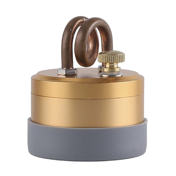 High Power Portable Outdoor Spirit Burner and Stove, Lightweight Brass Pressurized Camping Heater - Backpacking Fire Burning Kit for Hiking Tea Coffee and Cooking (B)