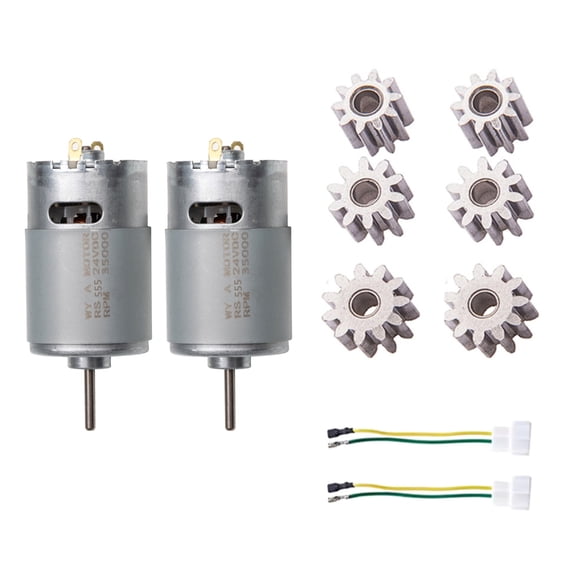 High Power RS555 24V Electric Motor Easy Install For Kids Remote Control Car Replacement Motor All Terrain Ride On Toy