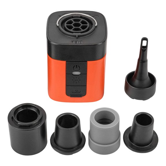 High-Power Rechargeable with Adapter Quick Inflation for Inflatable Bed Pool Camping Essentials