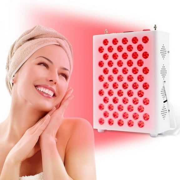 High Power Red Light Panel, Red Light Lamp,Adjustable Brightness and Timer