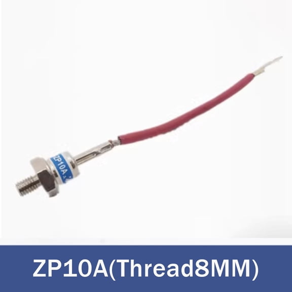 High Power Stud Mount Rectifier Diode ZP300A 1600V Silicon for Industrial Welding Generator Power Supply Applications(ZP10A)