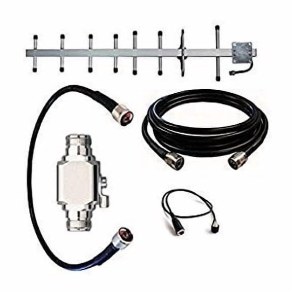 High Power Yagi Antenna Kit for Inseego Skyus 160 LTE Cellular Gateway, WiFi, Bluetooth, GPS, 20 ft Cable